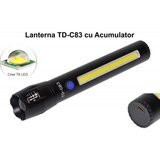 LANTERNA TD-C83-7W CU ACUMULATOR